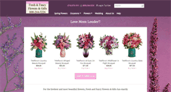 Desktop Screenshot of freshandfancyflowers.com
